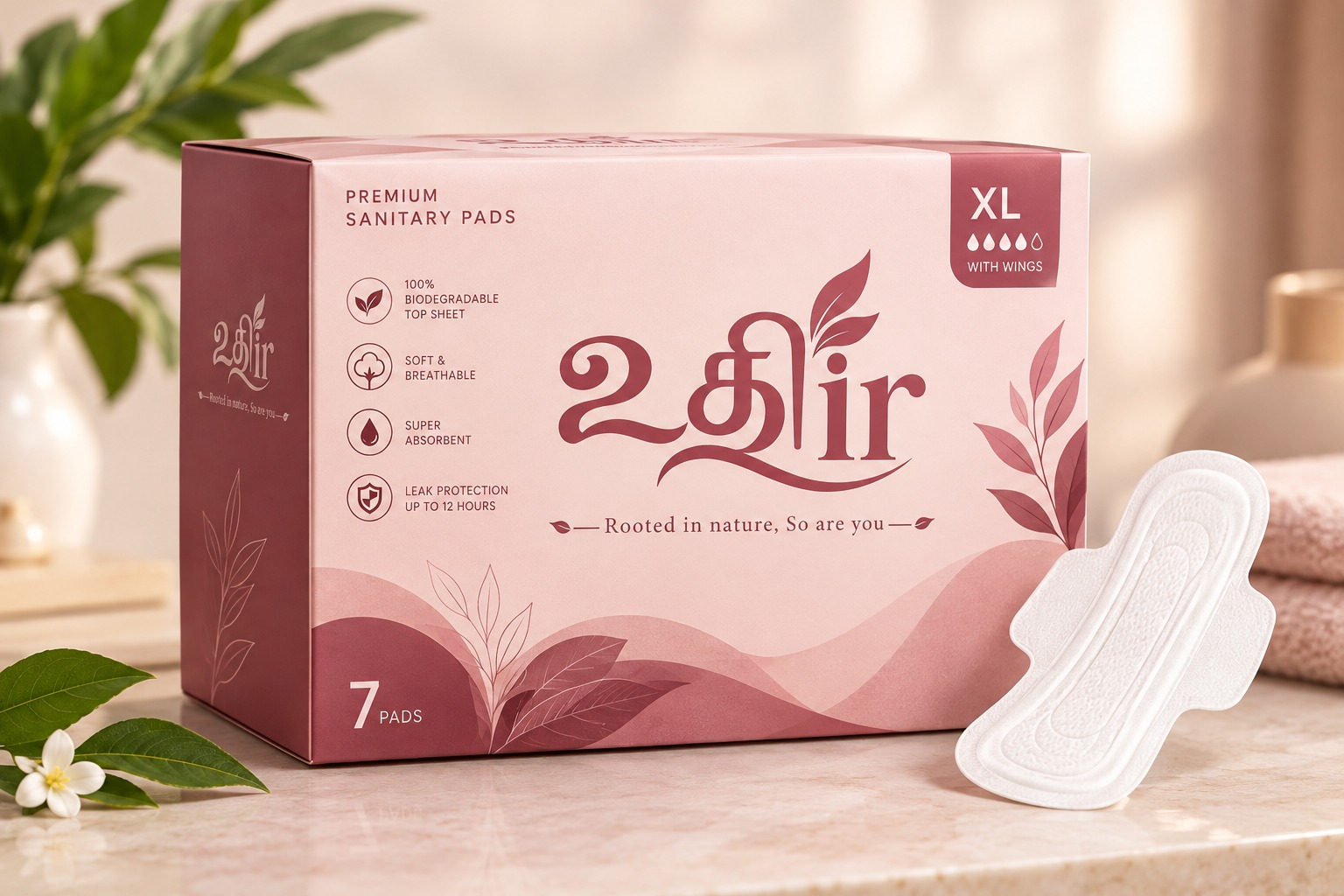 UTHIR extra-large sanitary pad pack